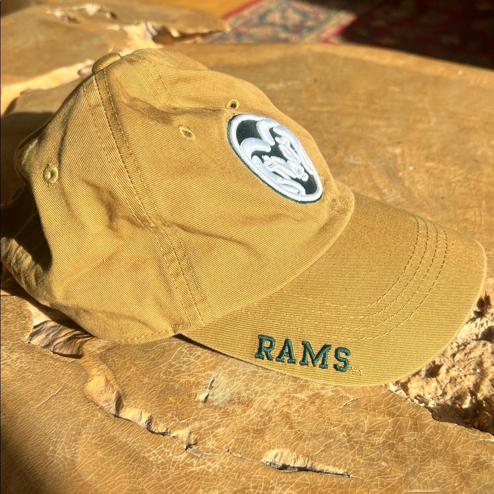 CSU Colorado State Rams Tan Baseball Cap - Picture 10 of 10